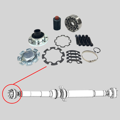 Jeep Grand Cherokee 2011-2018 Rear Driveshaft CV Joint Kit 8 Bolt 27 Spline