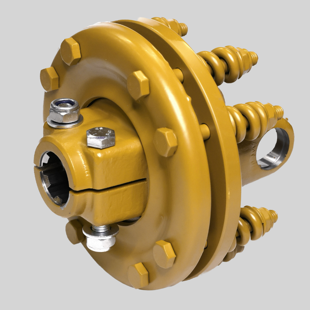 PTO Friction Clutch 30.2 X 80 Max 900Nm D=180mm 6 splines 34.9mm/ 1 3/8" H-154mm