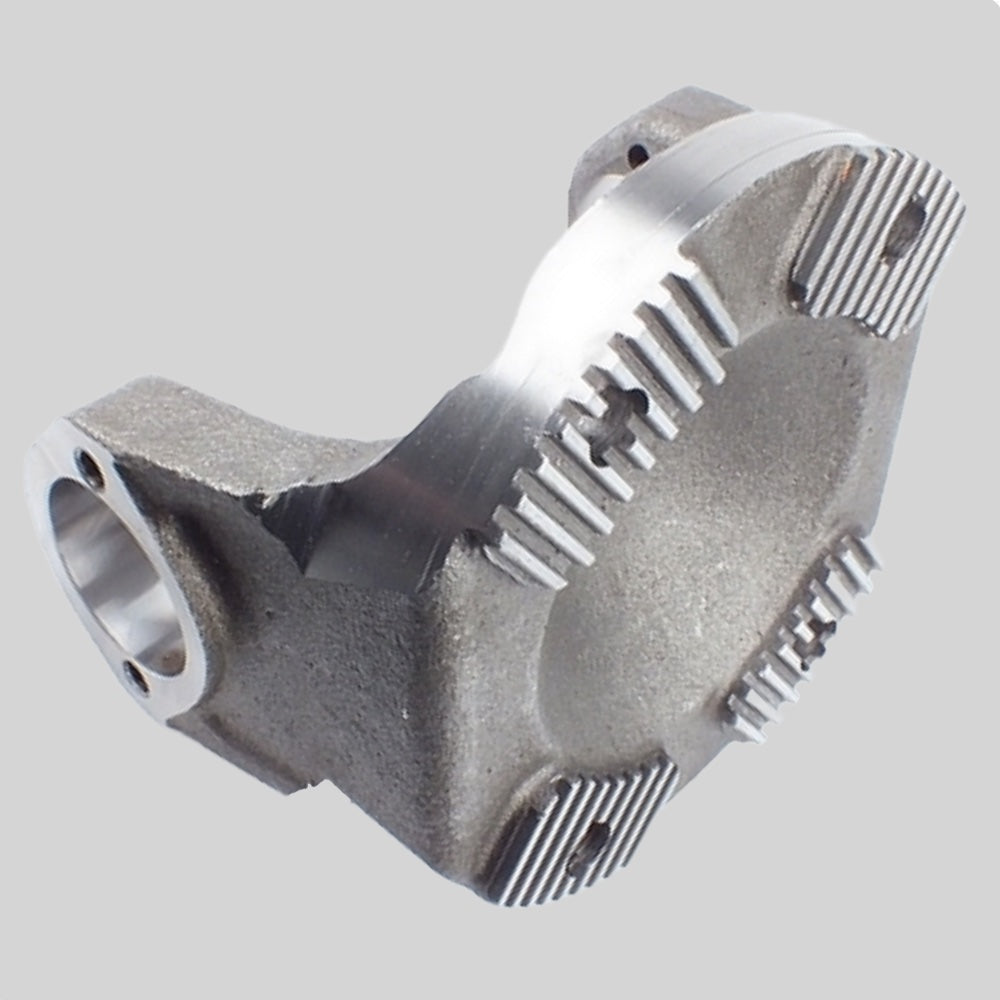 1810 Series Serated Flange Yoke H: 92mm Pilot: KV BC: 5.905” C/L to face: 3.622”