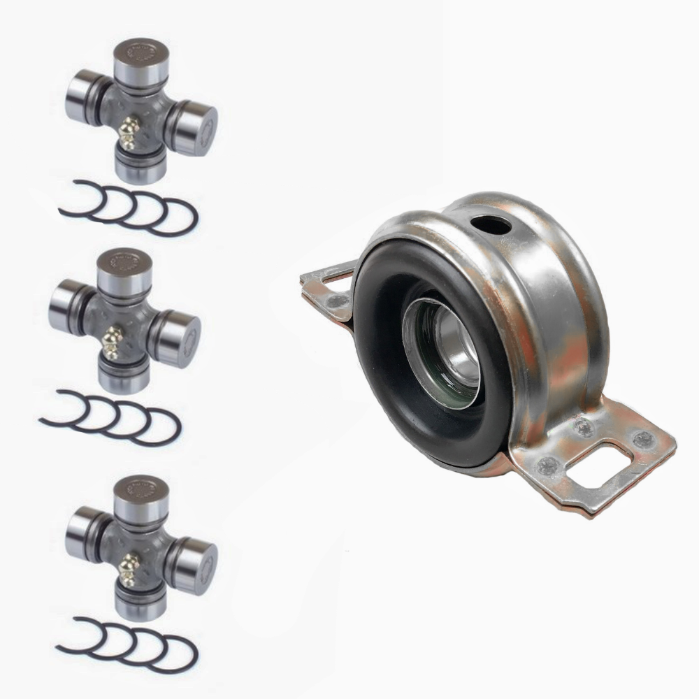 Fits TOYOTA TACOMA 95-04 4WD+2WD Driveshaft U-Joints + Center Bearing Repair kit