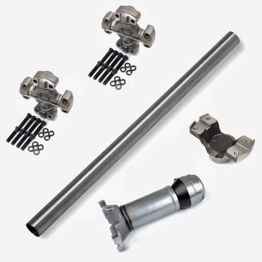 Driveshaft Kit 6C Series 3.5"x.095" Tube, Slip Joint, Weld + 2 xU-Joints 5-6106X