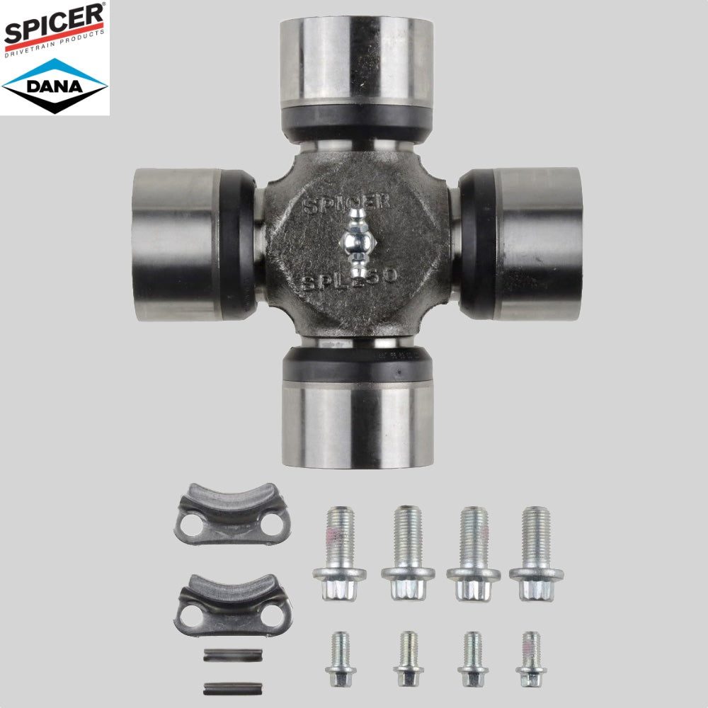 SPL250-3X Spicer Driveshaft U-Joint SPL250 Series SPRTAB Style Greaseable