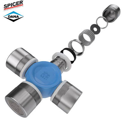 SPL55-1480XC Spicer Axle Shaft Blue Coated Universal Joint SPL55/1480 ISR WJ
