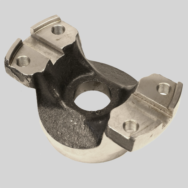 7C Series Driveshaft Mechanical Tube Weld Yoke 4.000" x .134" Butt: 3.742"
