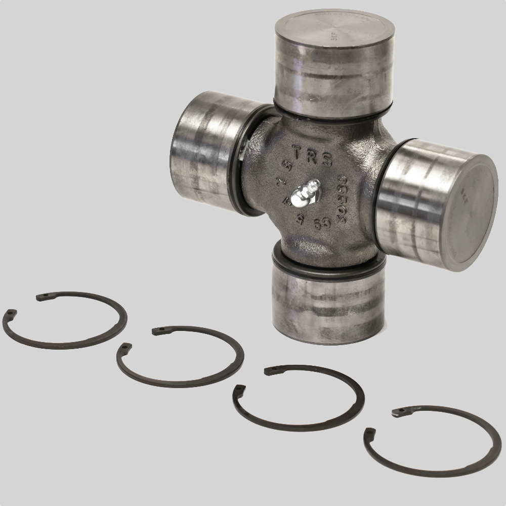  68755 Series 57mmx152mm Greasable Driveshaft Universal Joint SKF Outside Circlip