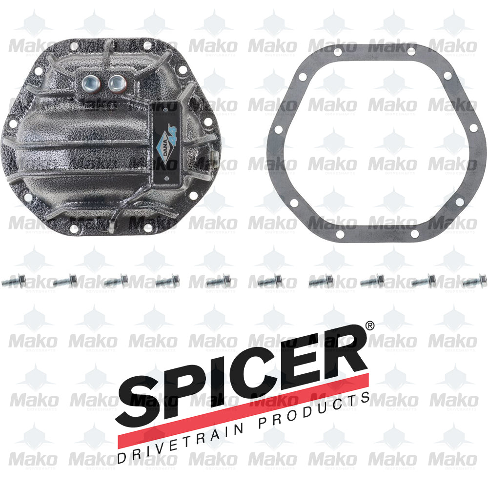Brand New Spicer 10023536 Nodular Iron Differential Cover for Dana 44 Axle
