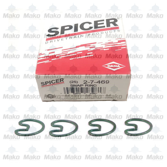 1310 Series USA Spicer 4x 2-7-469 External Snap Ring Style Universal Joint Clips