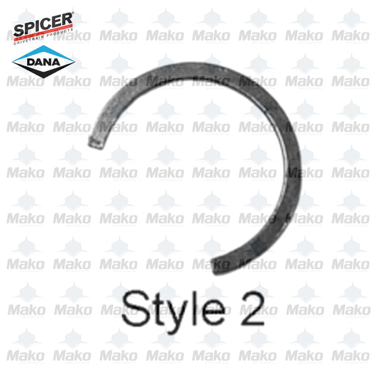 2-7-99 Spicer U-Joint Inside style snap ring clips .058 Thick for Caps 1.062