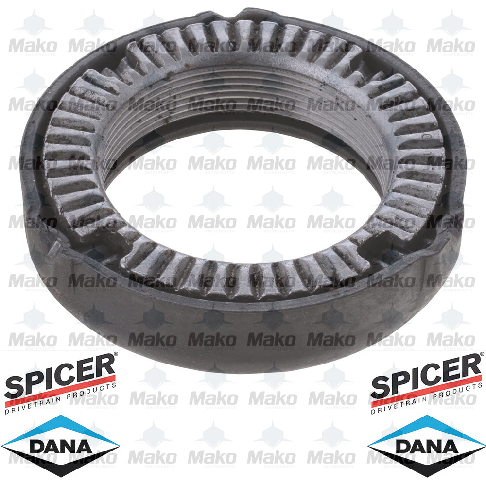 Dana Spicer 43075 Spindle Nut Hex 3.030" for Ford E8TA-1A124-BA USA Made