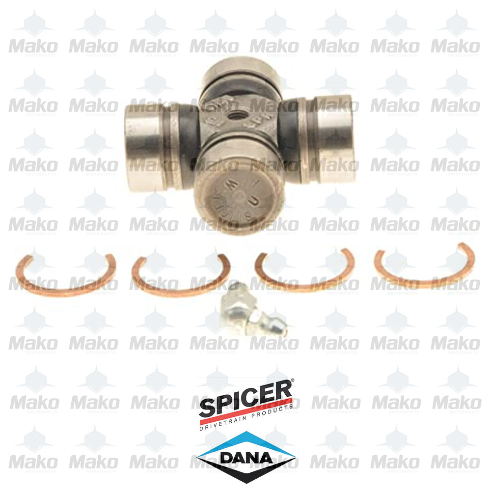 Dana Spicer 5-103X Universal Joint 1000SG Series 0.938" x 1.5" Inside Snap Rings