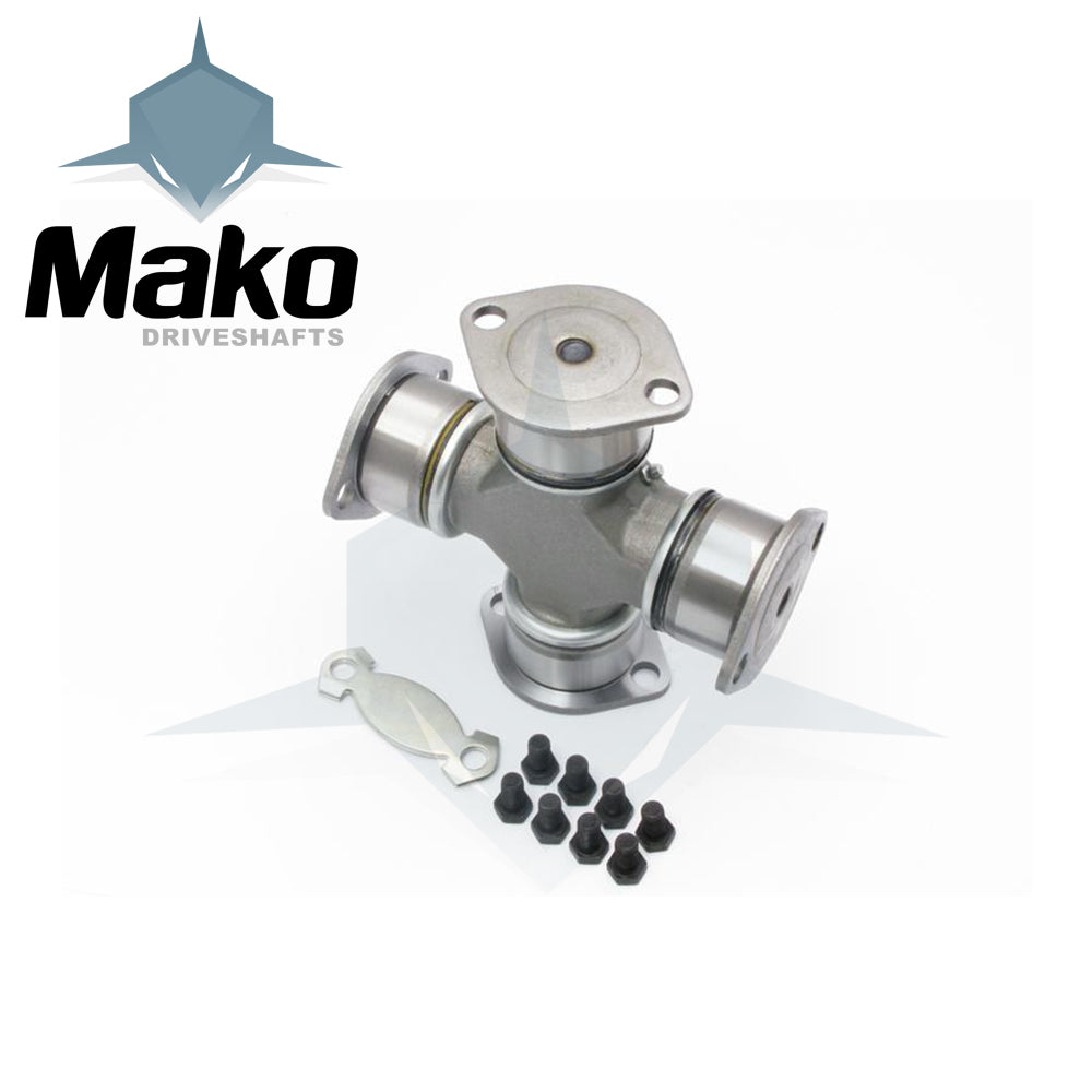 5-124X Mako 1800 Universal Joint 1800 2.322" x 6.594" Lube fittings in Cross