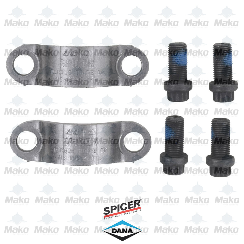 USA Made 1710 / 1760 / 1810  Series Spicer Universal Joint Strap Kit 6.5-70-18X