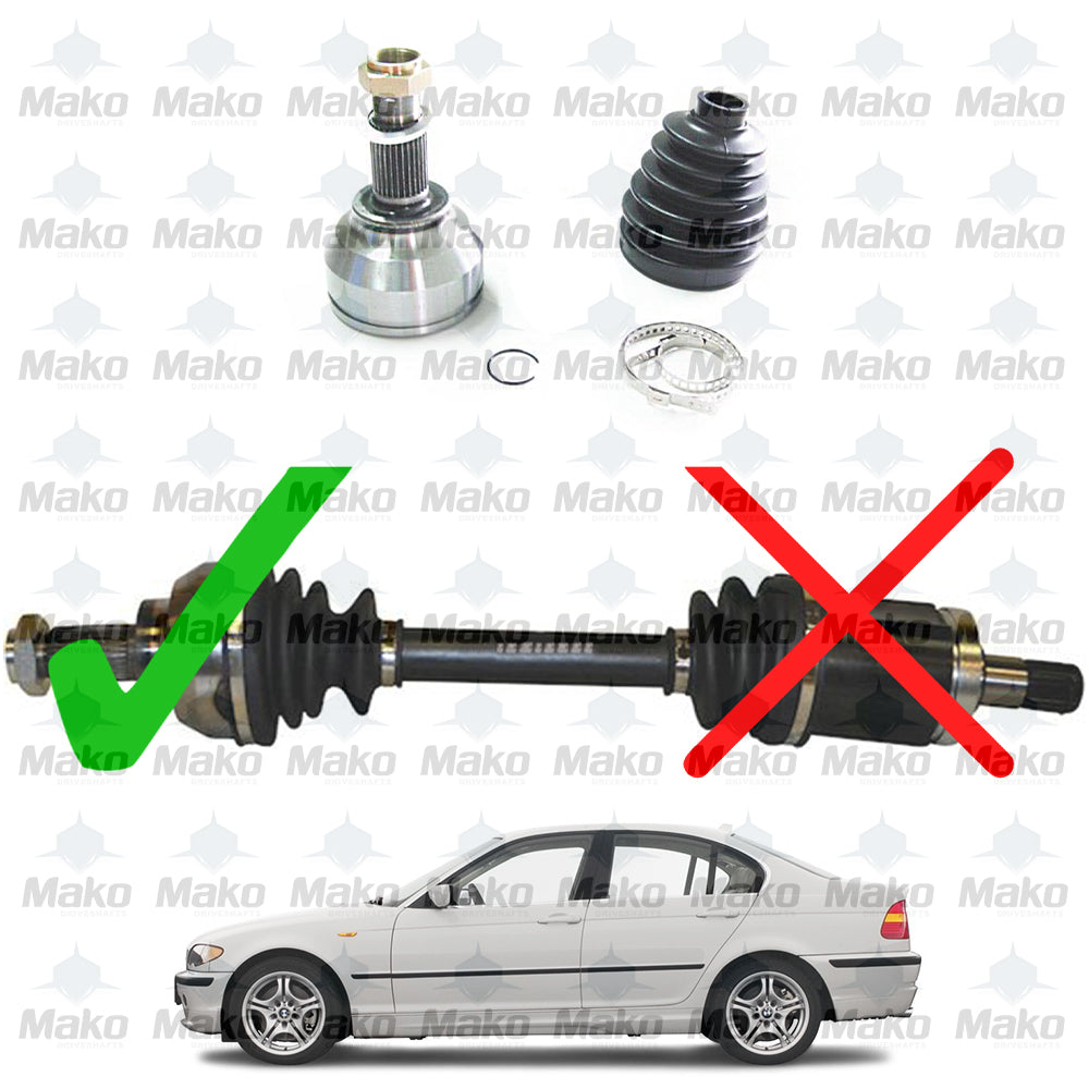 Axle Shaft CV Joint for 1999-2005 BMW 3 X Drive (E46) / 325 Xi / 330 Xi / 330 Xd