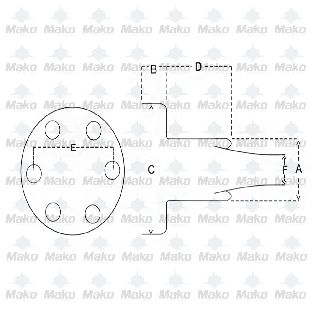 High Speed CV Joint Boot Retainer 3.300" Diameter