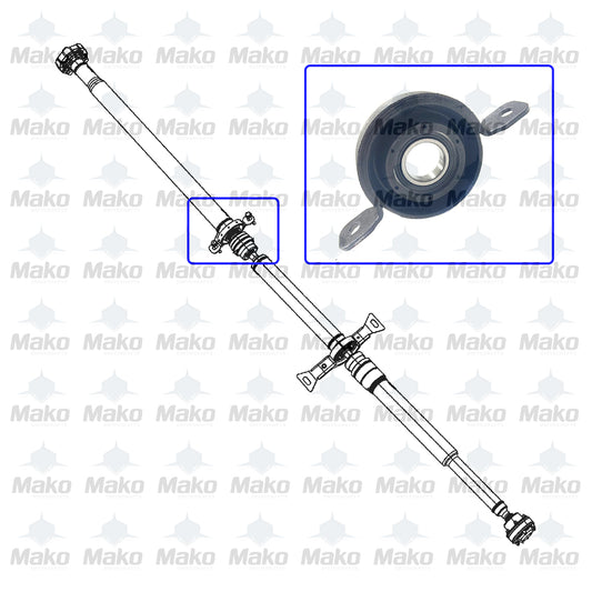 Center Bearing for Rear of Rear Driveshaft 5157008AE - Chrysler Pacific 04-08