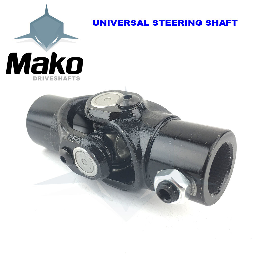 Universal Steering Shaft U-Joint 3/4" Bore weld-on & 3/4" Bore 48 Splines ST023